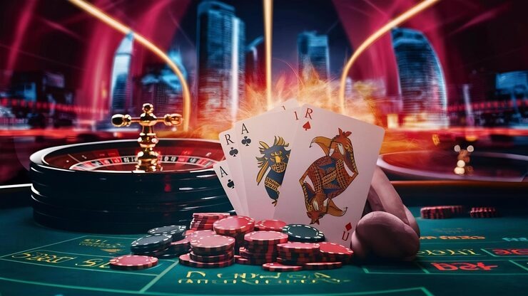 Live roulette table with professional dealer and multi-camera setup on mandiriqq login